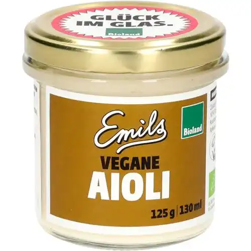 Vegane Mayonnaise Emils Bio Bioland vegane Mayo, 125 g