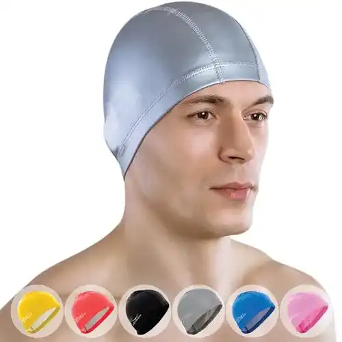 Badekappe AqtivAqua Damen Herren Mädchen Jungen Kinder