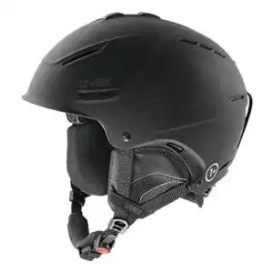 Snowboardhelm Uvex p1us Helm für Skihelm , black met mat,
