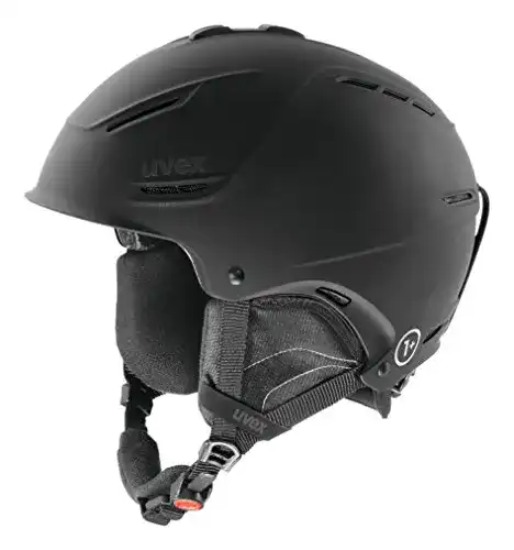 Snowboardhelm Uvex p1us Helm für Skihelm , black met mat,