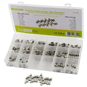 Feinsicherungen SeKi 317024 160 Teile Feinsicherung 5×20 Sortiment