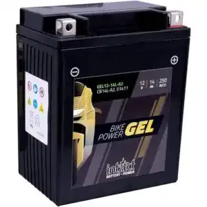Motorradbatterie 12 V 14 Ah Intact, Bike-Power GEL12-14L-A2