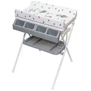 Wickeltisch klappbar ib style ® KOA Wickeltisch mit Badewanne