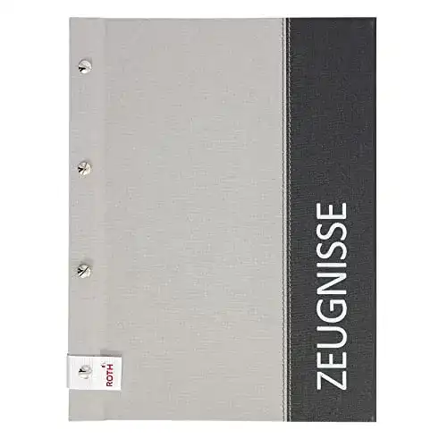 Die beste Zeugnismappe ROTH Spectrum mit Buchschrauben, A4 2026 Test Bestseller Zeugnismappe ROTH Spectrum mit Buchschrauben, A4
