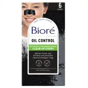Nasenstrips-Mitesser Biore Bioré 6 Tiefenreinigende Aktivkohle