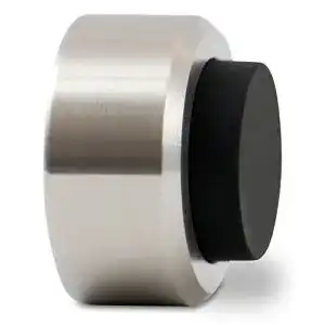 Türstopper stoppwerk, Edelstahl mit Gummi Puffer inkl. Material