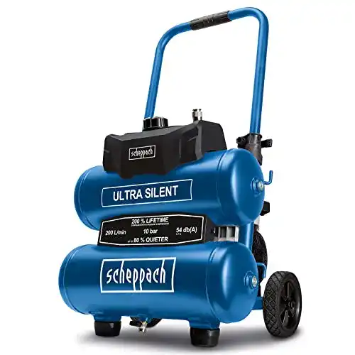 Kompressor 10 bar Scheppach HC20Si-Twin Ultra-Silent