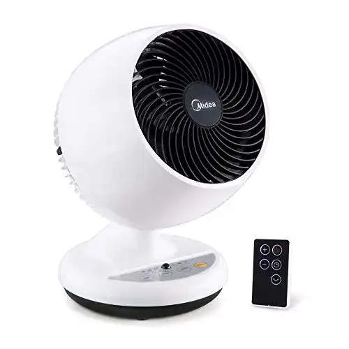 Die beste Tischventilator mit Fernbedienung Midea Luftzirkulator 8000 2026 Test Bestseller Tischventilator mit Fernbedienung Midea Luftzirkulator 8000