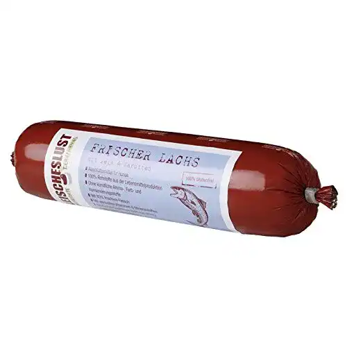 Fleischeslust-Hundefutter Fleischeslust Classic Frischer Lachs, 5er