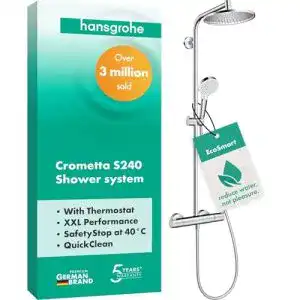 Duschsystem hansgrohe wassersparendes Crometta S 240