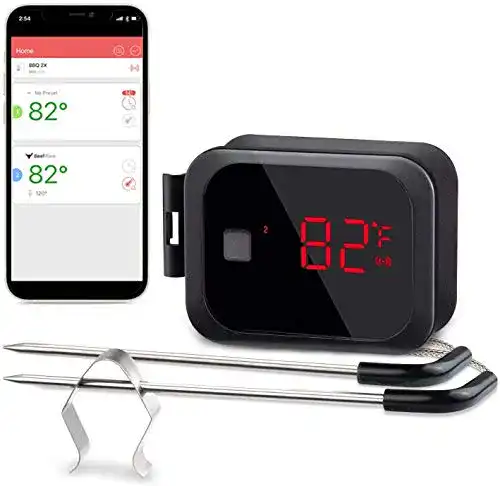 Die beste Inkbird-Grillthermometer Inkbird IBT-2X Bluetooth 4.0 2026 Test Bestseller Inkbird-Grillthermometer Inkbird IBT-2X Bluetooth 4.0