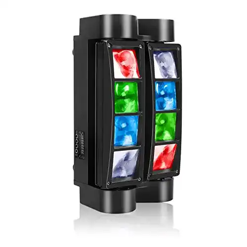 Die beste Moving Head UKing U`King Spider Licht DMX512 lichttechnik 2026 Test Bestseller Moving Head UKing U`King Spider Licht DMX512 lichttechnik