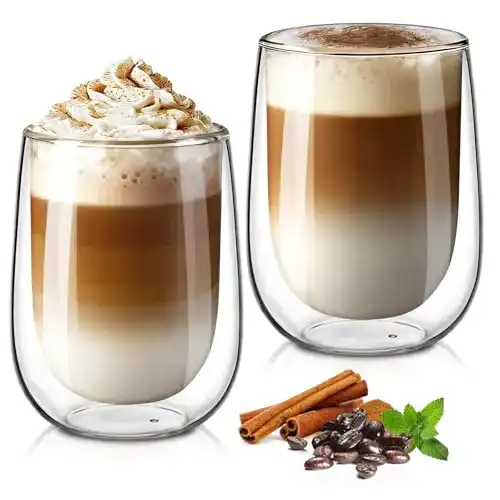 Die beste Doppelwandige Gläser glastal Doppelwandig, Set 2-teilig, 350ml 2026 Test Bestseller Doppelwandige Gläser glastal Doppelwandig, Set 2-teilig, 350ml