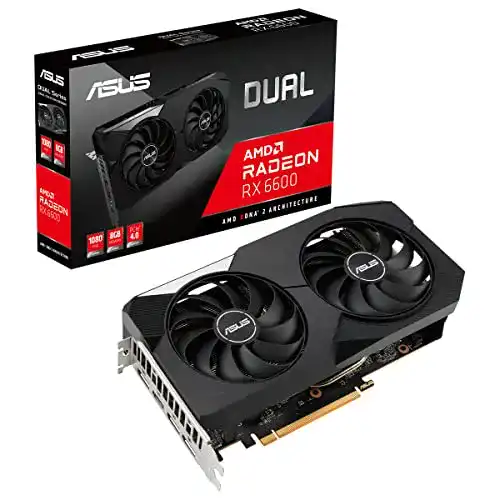 8GB-Grafikkarte ASUS VGA RX6600 Dual 8GB 90YV0GP0-M0NA00