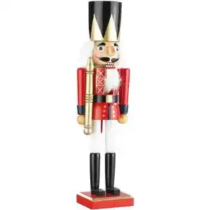 Nussknacker Erzgebirge infactory Nussknacker Figur: Handbemalt