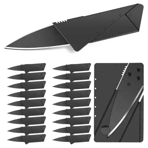 Kreditkartenmesser WholeFire 20 Pack, Klappmesser