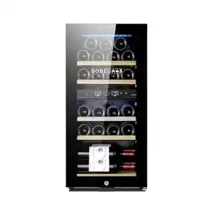Weinkühlschrank 2 Zonen BODEGA43 -22 Weinkühlschrank Klein