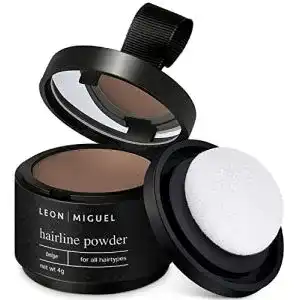Ansatzpuder LEON MIGUEL wasserfestes Hairline Powder 4g Beige