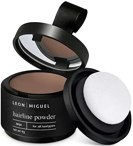 Ansatzpuder LEON MIGUEL wasserfestes Hairline Powder 4g Beige