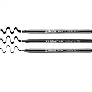 Stift edding 1255 Kalligrafie, schwarz, Kalligrafiespitze 2 – 5 mm