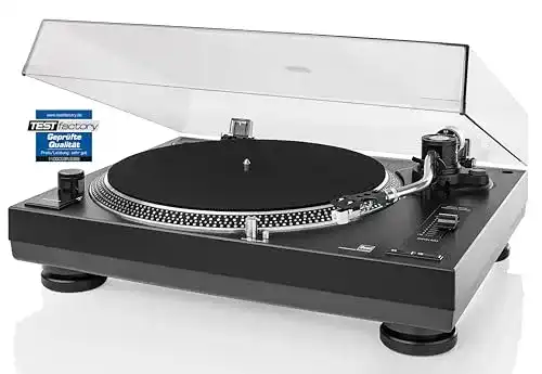 Die beste Plattenspieler (Direktantrieb) Dual DTJ 301.1 USB DJ-Plattenspieler 2026 Test Bestseller Plattenspieler (Direktantrieb) Dual DTJ 301.1 USB DJ-Plattenspieler