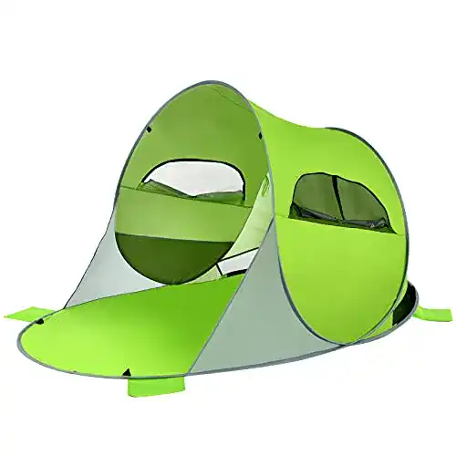 Pop-up-Strandmuschel COSTWAY 3-4 Personen Strandzelt