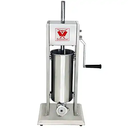 Wurstfüller Beeketal ‘BT05C’ Edelstahl Set, Churros Maker Aufsatz