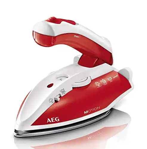 Reisebügeleisen AEG DBT 800, ergonomischer Klappgriff