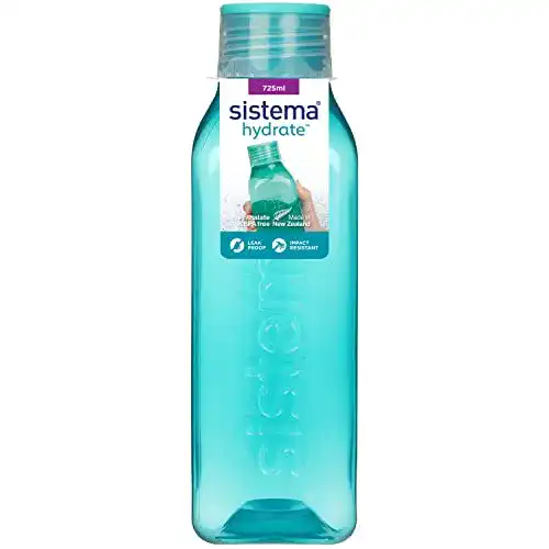 Sistema-Trinkflasche Sistema Retro Trinkflasche Viereckig 725 ml