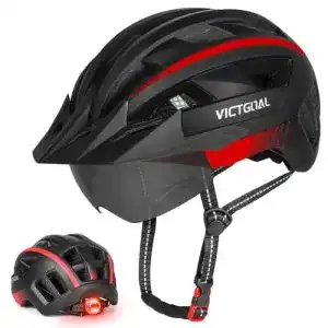 Fahrradhelm mit Visier VICTGOAL Fahrradhelm MTB Mountainbike