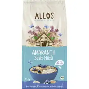 Amaranth-Müsli Allos Bio Amaranth Basis Muesli Classic, 2×1,5 kg