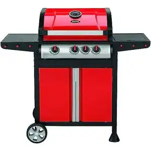 Justus-Gasgrill JUSTUS Gassgrill Genius, rot, 1 Seitenbrenner