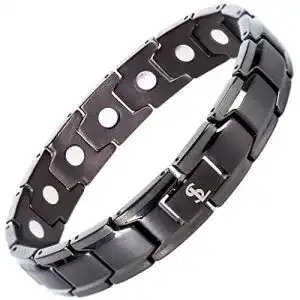 Magnetarmband Herren Smarter LifeStyle Elegant Mattgrau