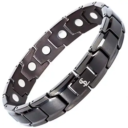 Magnetarmband Herren Smarter LifeStyle Elegant Mattgrau
