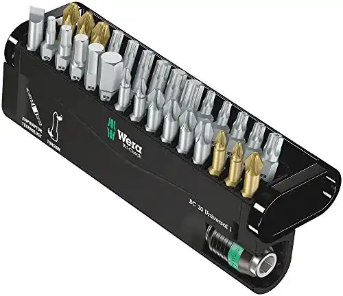 Bitset Wera Bit-Sortiment, Bit-Check 30 Universal 1, 30-teilig