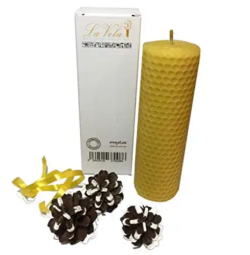 Die beste Bienenwachskerze La Vela, 100% Bienenwachs ca. 130 x 45 mm 2026 Test Bestseller Bienenwachskerze La Vela, 100% Bienenwachs ca. 130 x 45 mm