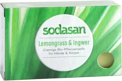 Sodasan-Seife SODASAN Stückseife Lemongrass & Ingwer, 6x