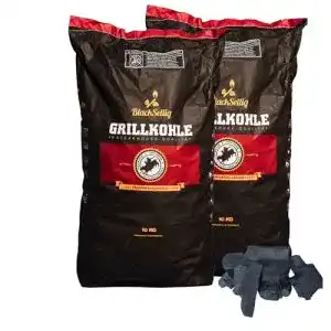 Grillkohle BlackSellig 20 Kg Steakhousekohle
