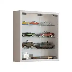 Vitrine VCM 912942, Hängeregal, Holz, 40x40x10 cm Mandosa S