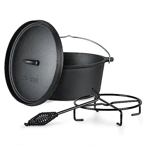 Dutch Oven ohne Füße Tocis Big BBQ Dutch Oven Set Galloway