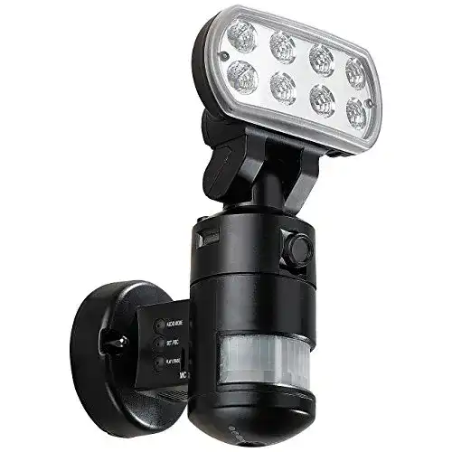 Außenleuchte mit Kamera VisorTech Strahler mit Kamera FLK-20