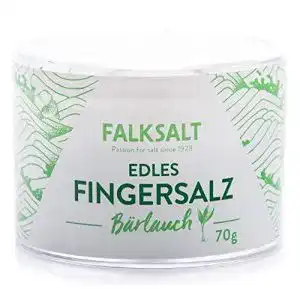 Bärlauchsalz Falksalt Fingersalz Bärlauch