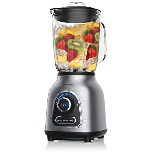 Standmixer Glas Arendo Edelstahl Standmixer 24.000 U min