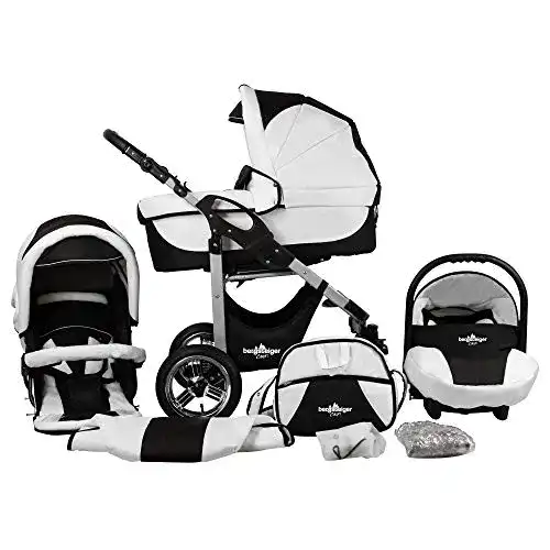 Die beste Kombikinderwagen Bergsteiger Capri Kinderwagen 3 in 1, 10 teilig 2026 Test Bestseller Kombikinderwagen Bergsteiger Capri Kinderwagen 3 in 1, 10 teilig