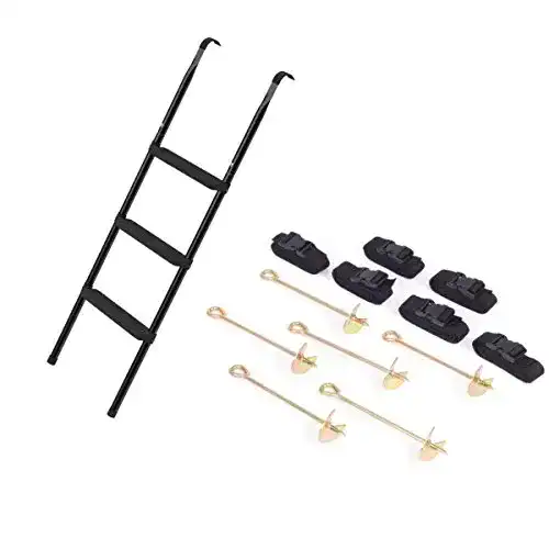 Trampolin-Leiter Ampel 24 Deluxe Trampolin Leiter 110 cm lang