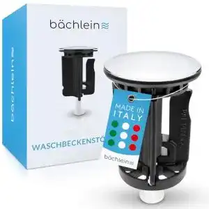 Waschbeckenstöpsel Bächlein Universal Abfluss-Stopfen Chrom