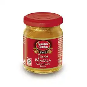 Gelbe Currypaste Bamboo Garden Tikka Masala, mild, 110 g