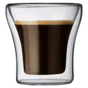 Doppelwandige Gläser Bodum ASSAM 2-teiliges Kaffeeglas-Set