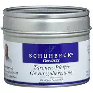 Zitronenpfeffer Schuhbecks Gewürze Zitronen-Pfeffer, 3 x 50 g
