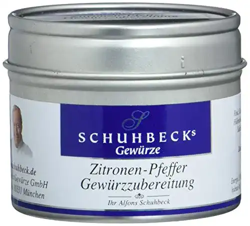 Zitronenpfeffer Schuhbecks Gewürze Zitronen-Pfeffer, 3 x 50 g